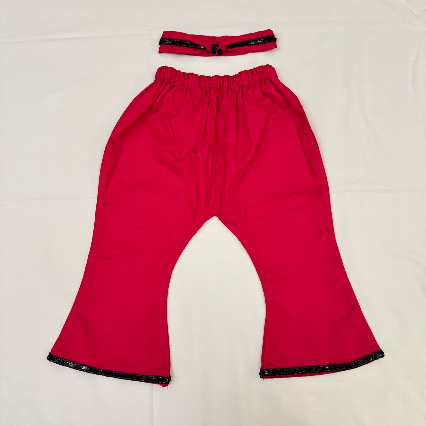 Red with Black Pockets